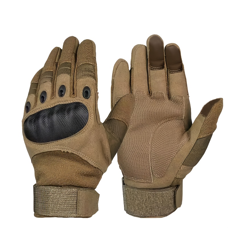 Knit Glove Touch Screen - 새로운 남성용 풀 핑거 전술 장갑,