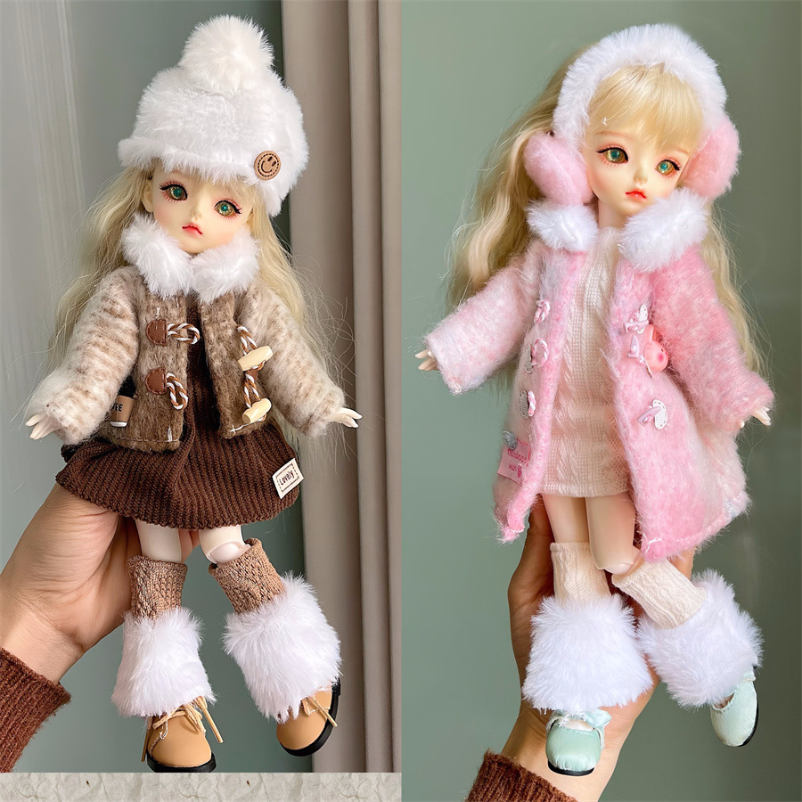 Winter Clothing Factory Outlet - 2025년 신상 겨울옷 6포인트 BJD 인형