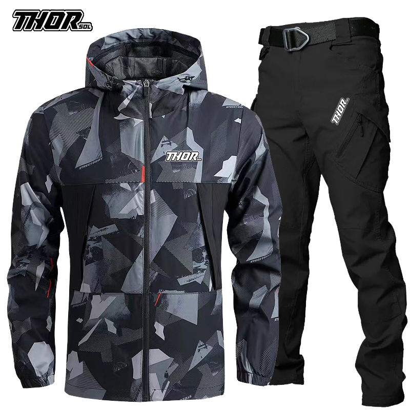 THORSOL 남자 사이클링 저지 세트 가을 산악 자전 - Winter Clothing Men Sale 리뷰 및 가격