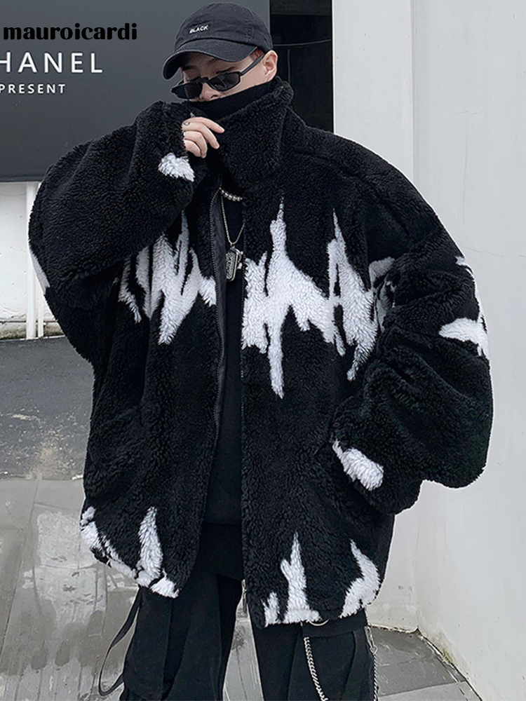 Mauroicardi 겨울 특대 두꺼운 따뜻한 푹신한  - Winter Clothing Uae 리뷰 및 가격
