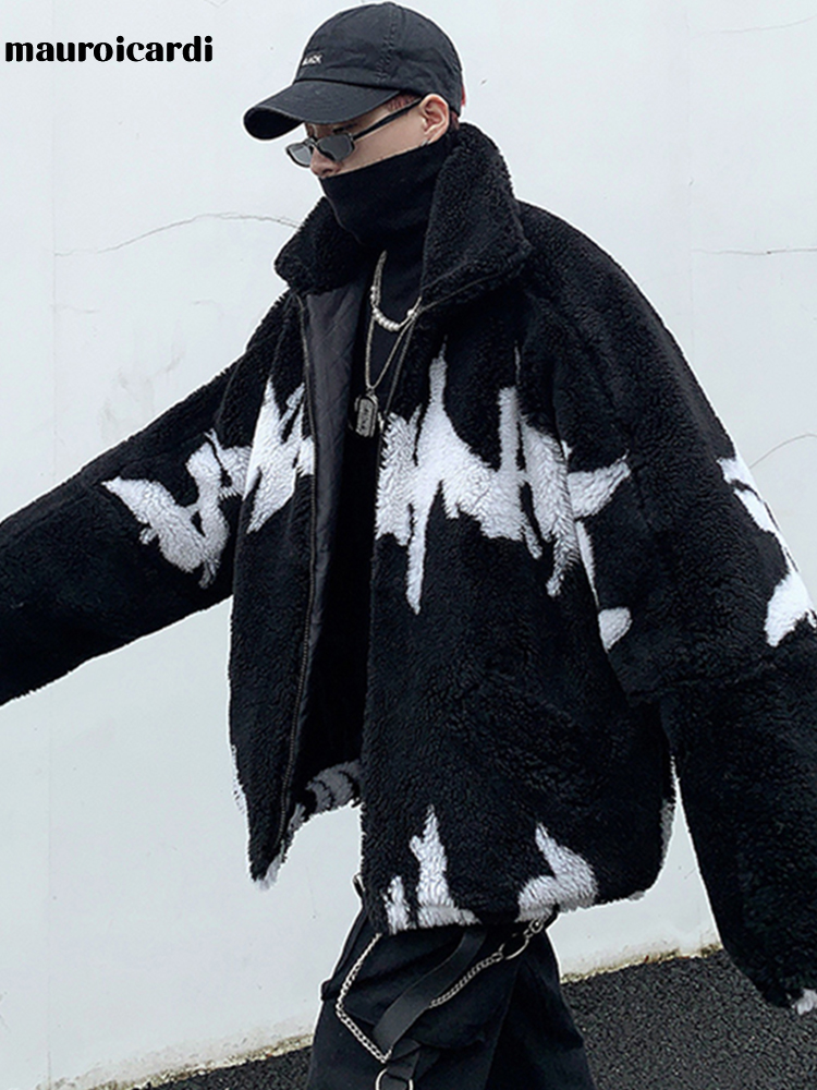 Mauroicardi 겨울 특대 두꺼운 따뜻한 푹신한  - Winter Clothing Uae 리뷰 및 가격