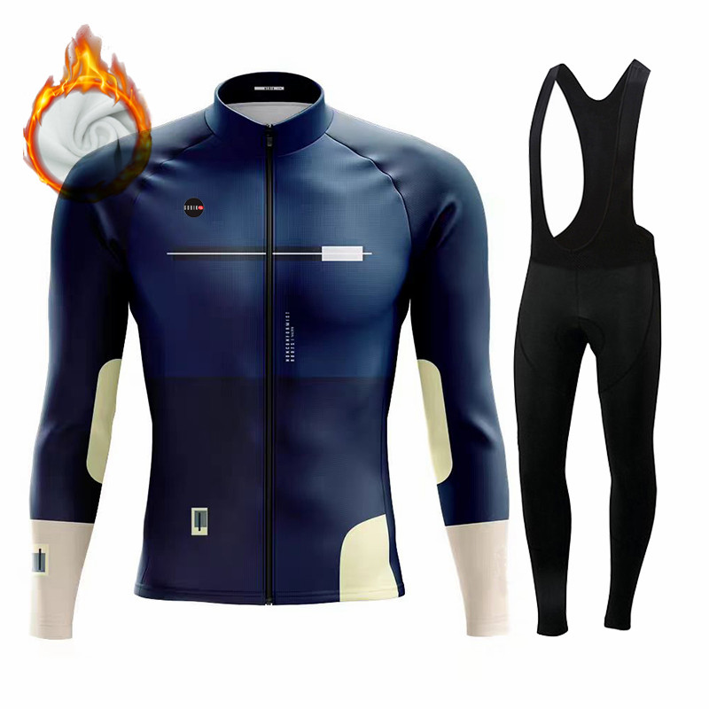 Gobikful 겨울 사이클링 저지 세트 열 양털 사이 - Winter Clothing Men Sale 리뷰 및 가격