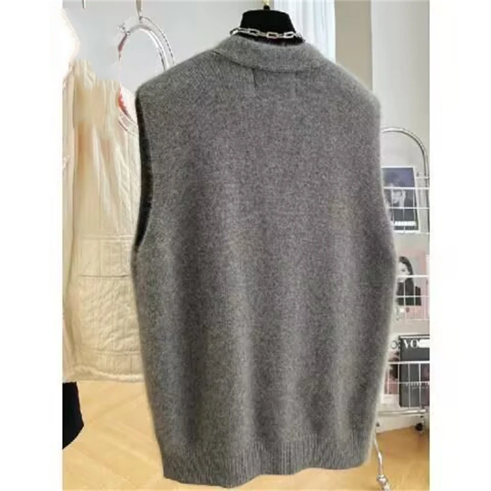 2025 신상 여성 V넥 스웨터 베스트 코트 여성 패션 - Winter Clothing Factory Outlet 리뷰 및 가격