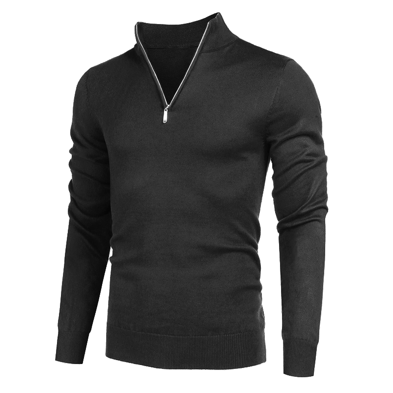 남성용 터틀넥 긴팔 풀오버 스웨터, 따뜻한 단색, 하프 - Winter Clothing Uae 리뷰 및 가격
