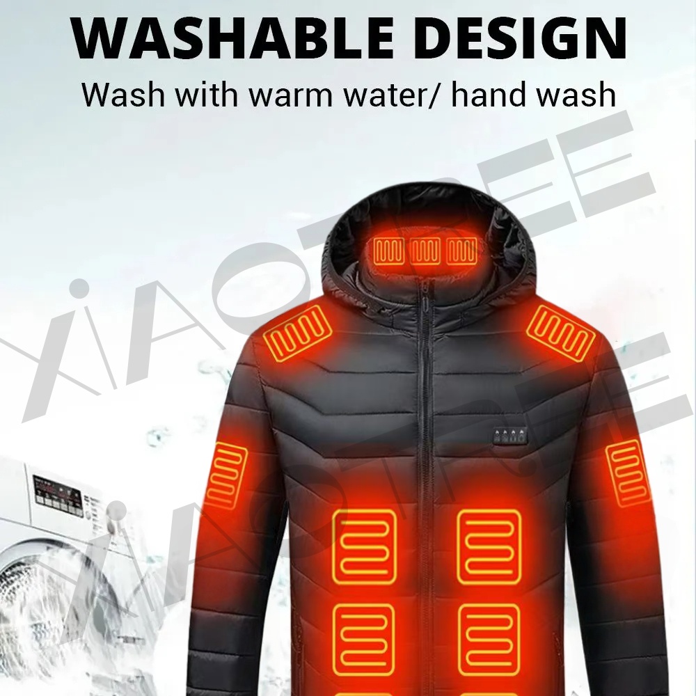 28개 구역 남녀 공용 발열 재킷 겨울 USB 발열 재 - Winter Clothing Uae 리뷰 및 가격