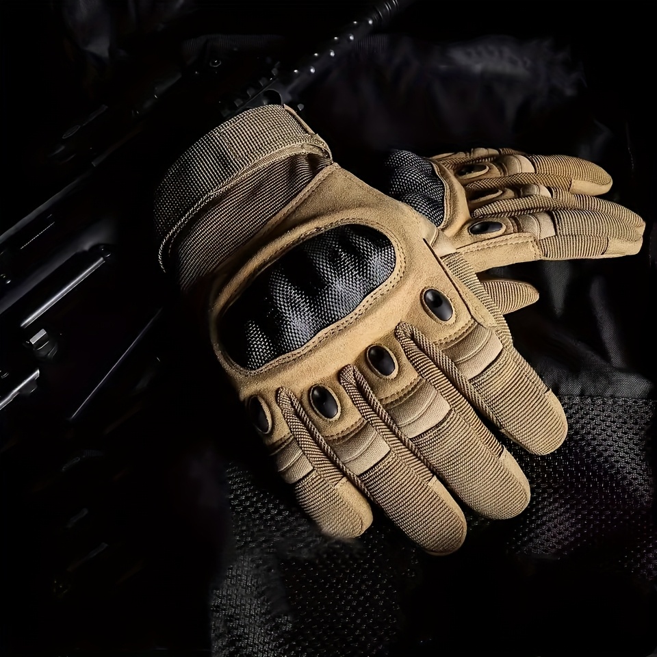 새로운 남성용 풀 핑거 전술 장갑, 터치스크린 및 손바 - Knit Glove Touch Screen 리뷰 및 가격