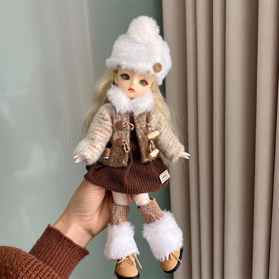 2025년 신상 겨울옷 6포인트 BJD 인형 의상 세트 - Winter Clothing Factory Outlet 리뷰 및 가격