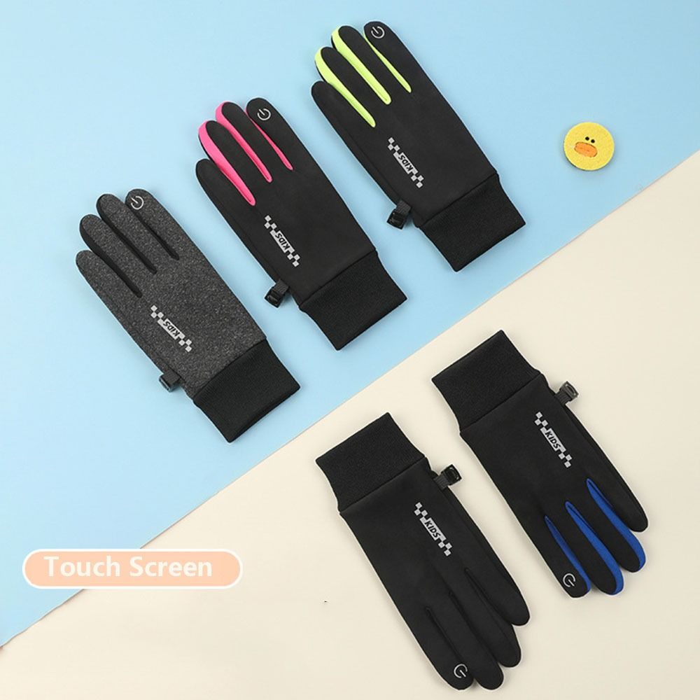 미끄럼 방지 겨울 어린이 자전거 라이딩 장갑 풀핑거 미 - Knit Glove Touch Screen 리뷰 및 가격