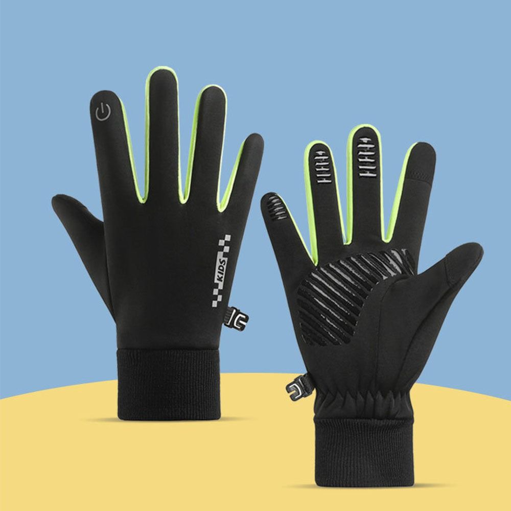 미끄럼 방지 겨울 어린이 자전거 라이딩 장갑 풀핑거 미 - Knit Glove Touch Screen 리뷰 및 가격