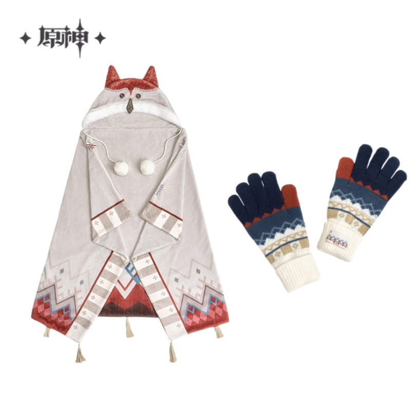 겐신 임팩트 알요샤 테마 숄 담요, 장갑, 겨울용 보온 - Winter Clothing Articles 리뷰 및 가격